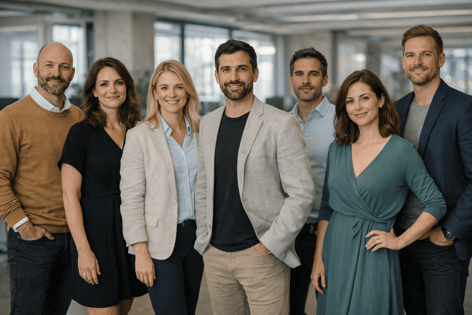 Team working on AI trading platform — Nobile Rendivo